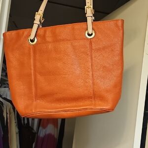 Michael Kors Orange Shoulder Bag